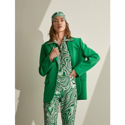 Купить Пиджак KOTON, размер 38, зеленый
Koton - это турецкий бренд одежды, который пред...