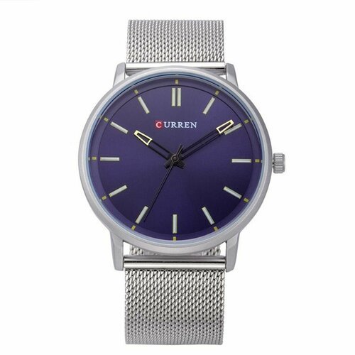 Купить Наручные часы CURREN, серебряный
<ul><li>Мужские наручные часы на браслете –сетк...