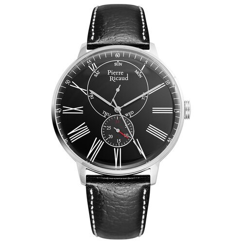 Купить Наручные часы Pierre Ricaud P97219.5234QF, черный
Мужские кварцевые часы в кругл...