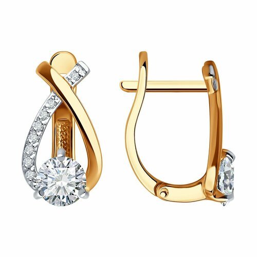 Купить Серьги Diamant online, золото, 585 проба, фианит, бесцветный
<p>В нашем интернет...