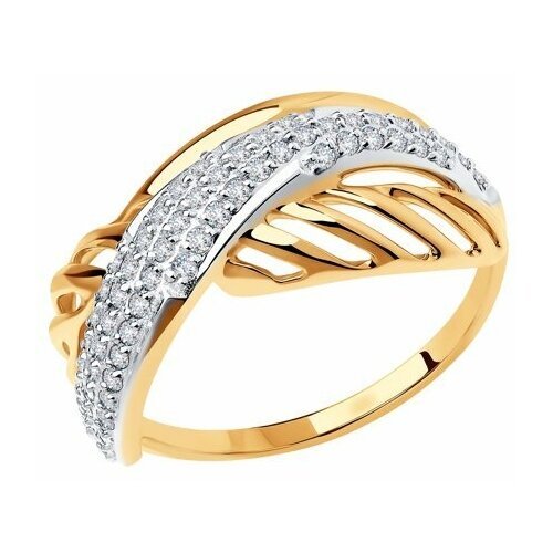 Купить Кольцо Diamant online, золото, 585 проба, фианит, размер 20
<p>В нашем интернет-...