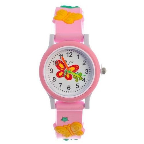 Купить Наручные часы розовый
Часы наручные детские "Бабочки", d-3 см, ремешок 19.4 см...