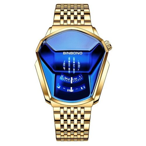 Купить Наручные часы BINBOND, золотой
Стильные мужские наручные часы в подарочной упако...