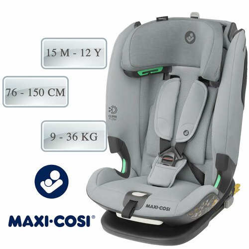 Купить Детское автокресло Maxi-Cosi Titan Pro i-Size authentic grey
Основные характерис...