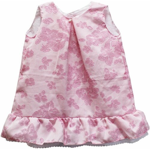 Купить Платье ДАРИМИР, размер 92, розовый
Сарафан детский «даримир» выполнен из 100% ба...