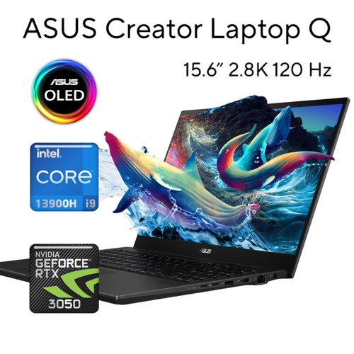 Купить 15.6" ноутбук Asus Creator OLED Q540 Core i9 13900H 16gb DDR5 1 Tb SSD PCle NV G...
