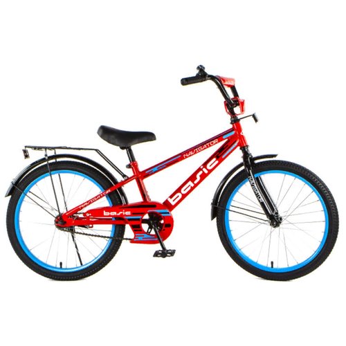 Купить Городской велосипед Navigator Basic (ВН20219) красный (требует финальной сборки)...