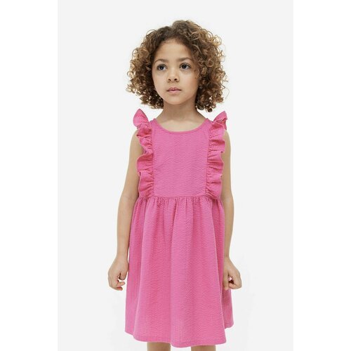 Купить Платье H&M, размер 110, розовый, фуксия
Платье Н&М для девочки изготовлено из 10...