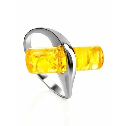 Купить Кольцо, янтарь, безразмерное, желтый, серебряный
Стильное кольцо из и натурально...