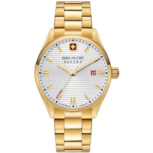 Купить Наручные часы Swiss Military Hanowa Land 72216, белый, золотой
мужские швейцарск...