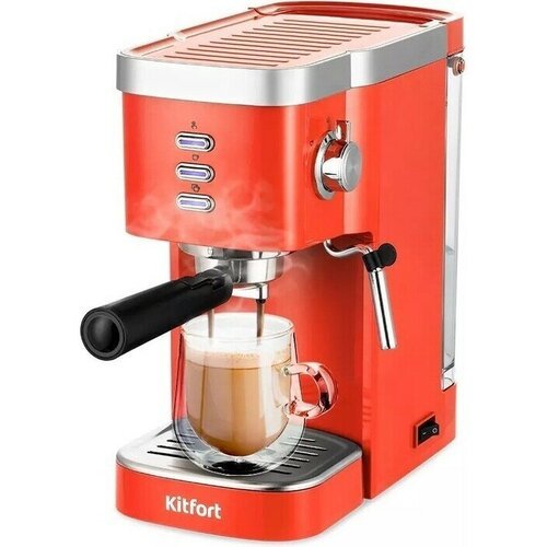 Купить Кофеварка рожковая KITFORT КТ-7114-1
Характеристики: Тип кофеварки: рожковая<br>...