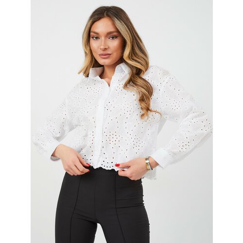 Купить Блуза Abby, размер M, белый
Стильная блузка с длинным рукавом - идеальное дополн...