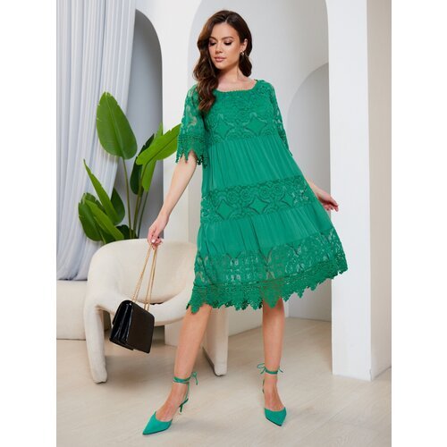Купить Платье NOAL, размер 48-52, зеленый
Женские платья NOAL - отличный подарок для ва...