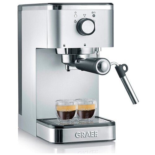 Купить Кофеварка рожковая Graef ES 400
рожковая кофеварка, для молотого кофе, объем 1,2...