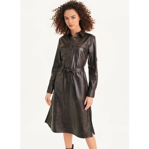 Купить Платье DKNY, размер M, коричневый
Женское платье DKNY Faux Leather Long Sleeve....