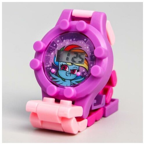 Купить Наручные часы Hasbro, розовый
Часы наручные электронные "Радуга Дэш", My Little...