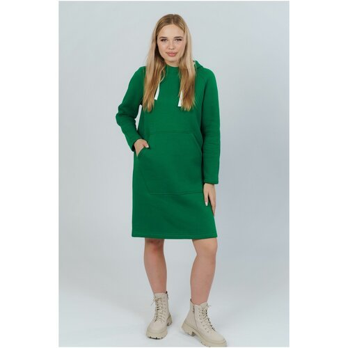 Купить Платье размер 46, зеленый
Платье женское спортивное из материала футер с начесом...