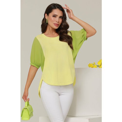 Купить Блуза DStrend, размер 50, зеленый
Блузка:<br>44 размер - 68 см<br>46 размер - 68...