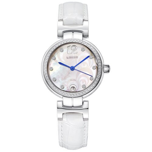 Купить Наручные часы LINCOR, белый, серебряный
Яркий элемент образа с продуманным дизай...