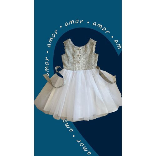 Купить Платье, размер 116, бежевый
Платье для девочки нарядное на праздник. Превосходно...