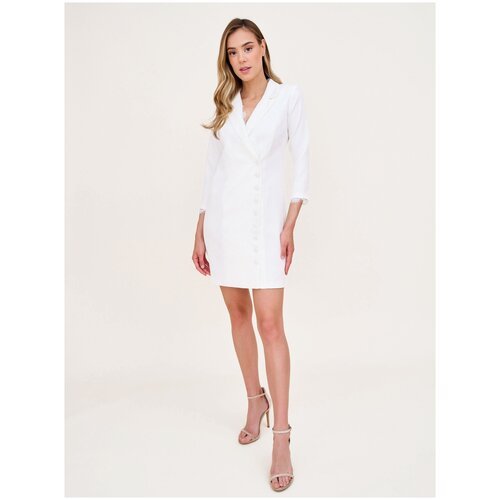 Купить Платье BrandStoff, размер 48, белый
Платье-пиджак на пуговицах создано чтобы ста...