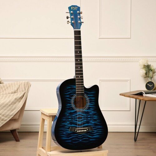Купить Акустическая гитара Music Life QD-H38Q-hw, синяя
<p>Акустическая гитара Music Li...