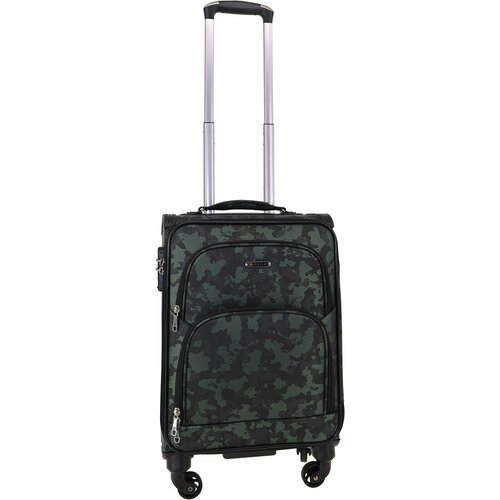 Купить Чемодан Rion+ 453KMF, 38 л, размер S, зеленый
Легкий текстильный чемодан на 4х к...