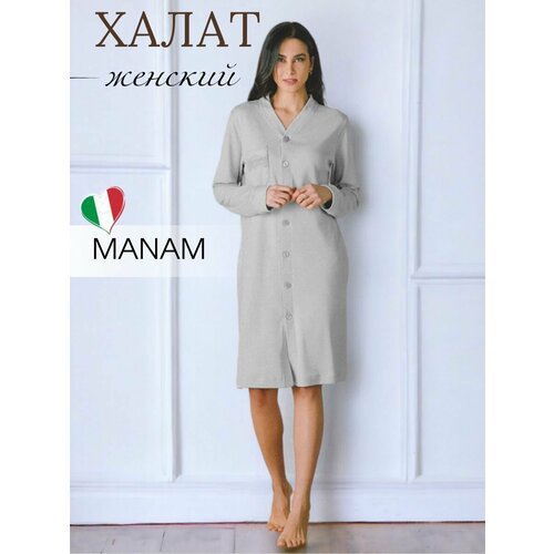 Купить Халат MANAM, размер 56, серый
Итальянские женские домашние халаты-это комфортный...