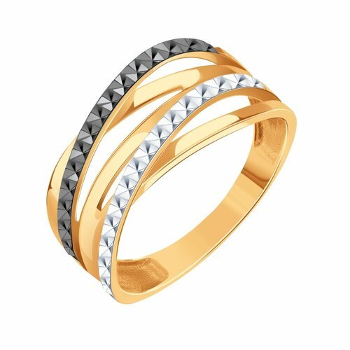 Купить Кольцо Diamant online, золото, 585 проба, размер 18, черный
<p>В нашем интернет-...