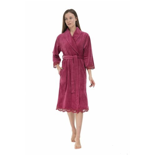 Купить Халат Nusa, размер 52-54, розовый, красный
Банный халат<br>Размер: XL<br>Материа...