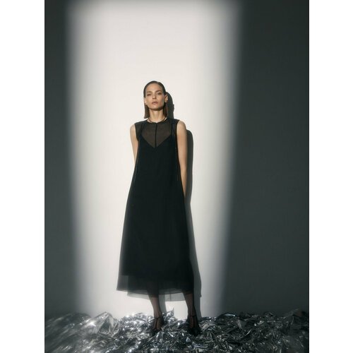 Купить Платье GATE31, размер S, черный
Полупрозрачное платье Наоко выполнено из тонкого...