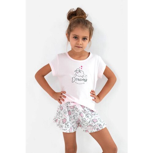 Купить Пижама Sensis, размер 110-116, розовый
Детская хлопковая пижама Lamb состоит из...