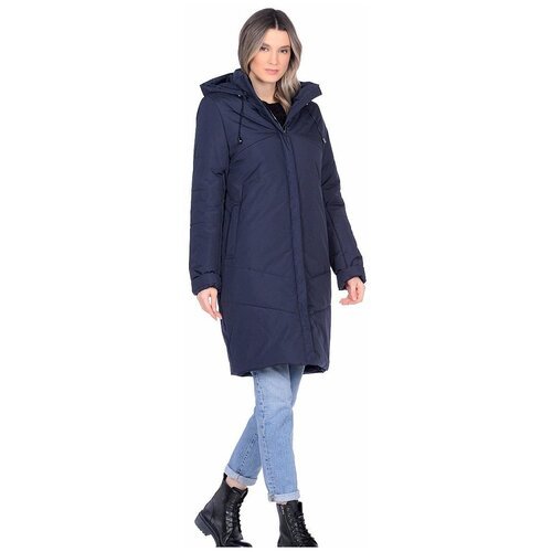 Купить куртка Maritta, размер 34(44RU)
Утепленное пальто овального силуэта со съемным к...
