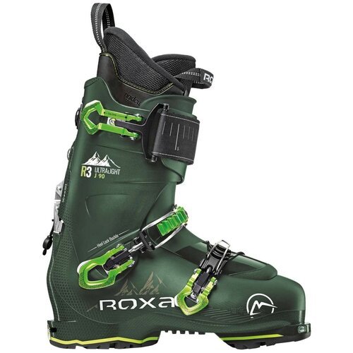 Купить Горнолыжные ботинки ROXA R3 Junior Ti, р.37(23.5см), dk green/dk green/dk green...