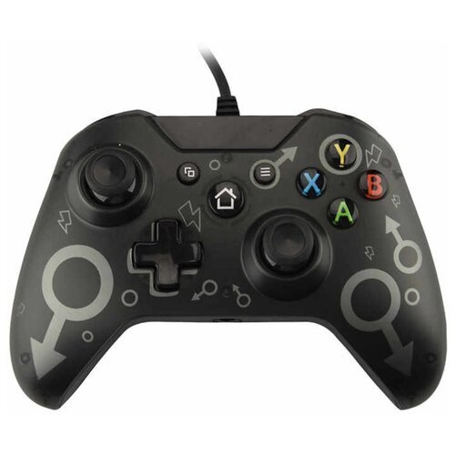 Купить Проводной геймпад для Xbox One/PS3/PC N-1 (Black)
Эргономичный дизайн и чувствит...
