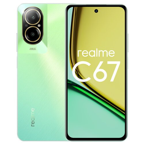 Купить Смартфон realme C67 4G 8/256 ГБ RU, 2 nano SIM, зеленый оазис
Смартфон realme C6...