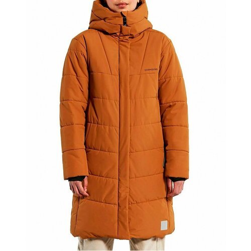 Купить Парка Didriksons, размер 40, оранжевый
Amina - удлиненная зимняя дутя куртка для...