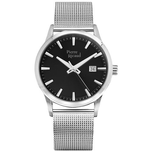 Купить Наручные часы Pierre Ricaud, черный, серебряный
Мужские кварцевые часы. Калибр м...