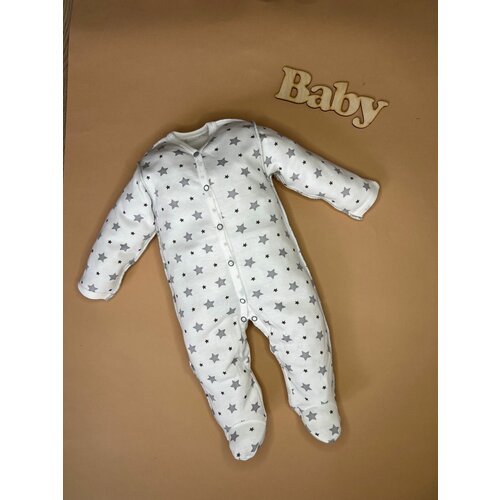 Купить Комбинезон Jolly Baby, размер 62, бежевый, белый
Комбинезон для новорожденного м...