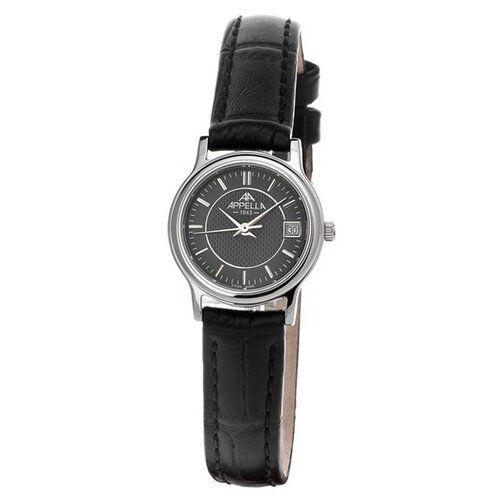 Купить Наручные часы APPELLA, черный
Водонепроницаемые: есть, WR30 (3 атм)<br>Габариты:...