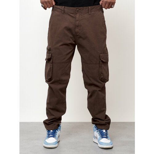 Купить Джинсы зауженные , размер W40/L33, коричневый
Мужские джинсовые штаны большого р...