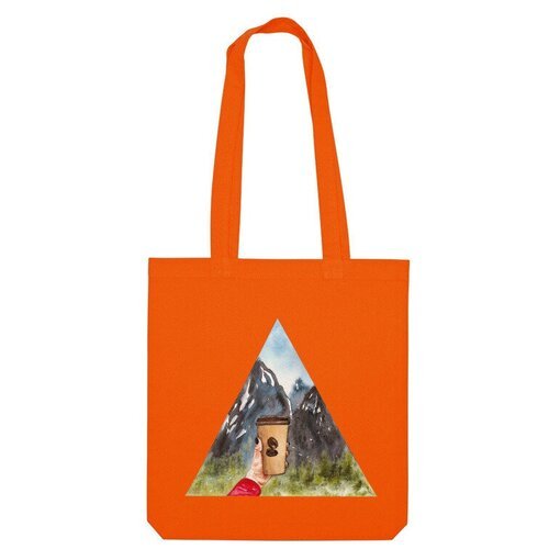 Купить Сумка Us Basic, оранжевый
Название принта: В горы. Автор принта: UsolyaDom Art....