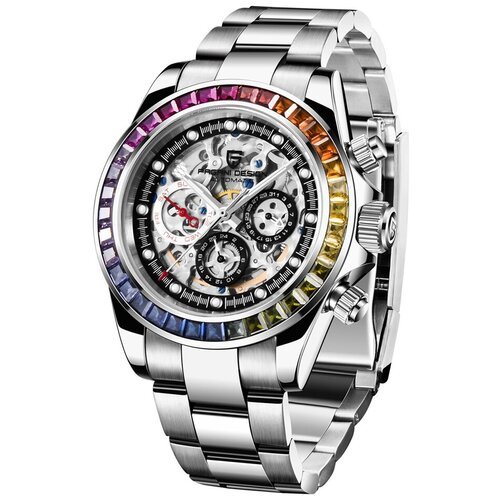 Купить Наручные часы Pagani Design, серебряный
Дизайн наручных часов Pagani Design подч...