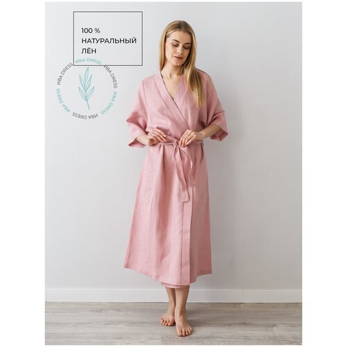 Купить Халат-кимоно ИВАdress, размер 42-46, розовый
Халат банный женский модели Кимоно...