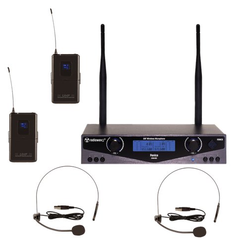 Купить Radiowave UHS-802B радиосистема с 2 головными микрофонами с выборной частотой че...