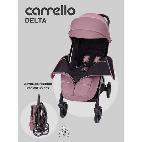 Купить Коляска прогулочная CARRELLO Delta, розовая
Всесезонная коляска Carrello Delta -...