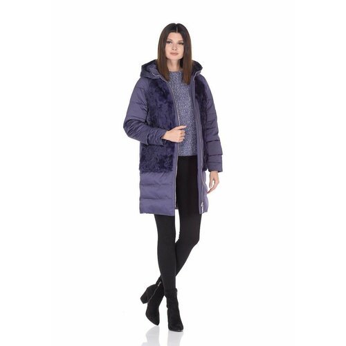 Купить Куртка Prima Woman, размер 48, фиолетовый
Пальто женское демисезонные с воротник...