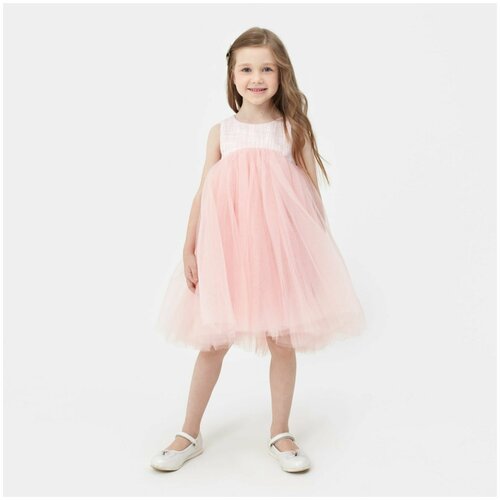 Купить Платье Minaku, размер 32, розовый
Платье для девочки MINAKU: PartyDress: букле,...