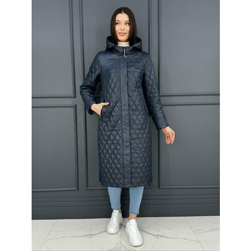 Купить Куртка Karmelstyle, размер 54, синий
Стильное женское демисезонное пальто Karmel...