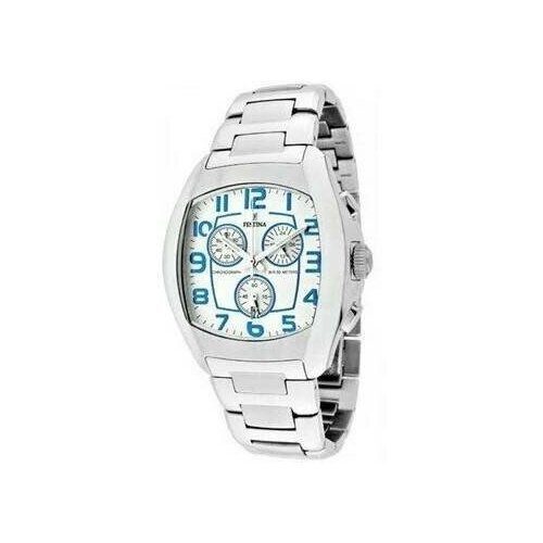 Купить Наручные часы FESTINA, серебряный
Водозащита 50 м (WR 50) <br>Стекло: минерально...
